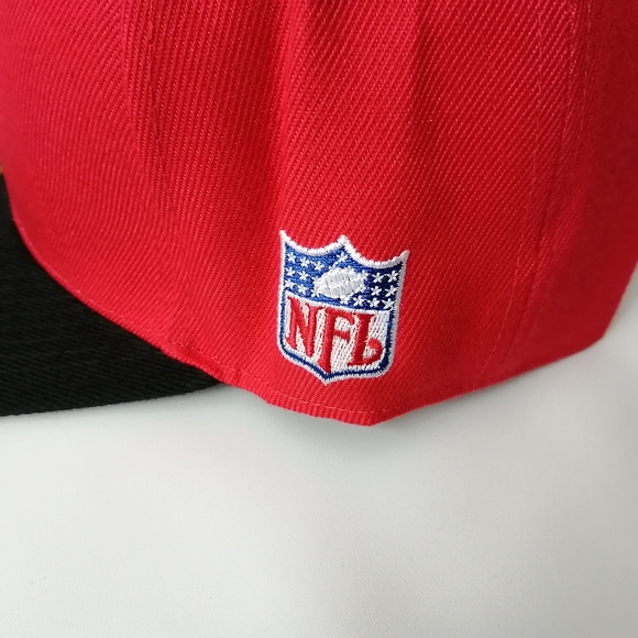 Atlanta Falcons Red Snapback Y2K - Picture 5 of 13